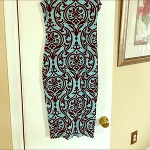 Fitted pen Dress